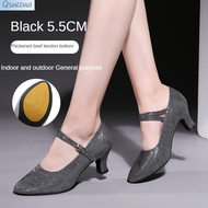 Latin Dance Shoes Women Adult Modern Dance Shoes Dance Shoes Square Dance Shoes Low and Medium Heel 