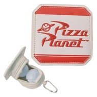 【全新】日本迪士尼 玩具總動員 三眼怪 披薩盒 磁吸皮革收納包 收納袋 高爾夫球包
