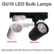 Aerospace Aluminum GU10 LED Lamp With A Base White Black GU10 Bulb Lamp Track Lamp Holder