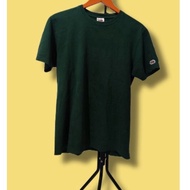 HIJAU Fruit of the Loom Unisex T-Shirt Size S Green