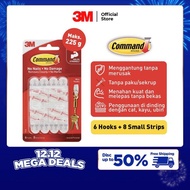 GANTUNGAN 3M Multipurpose Mini Hook Strong Transparent Adhesive Hanger