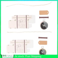 Bjiax 20Pcs Wedding Gift Box Boxes With Compass And Kraft For Home