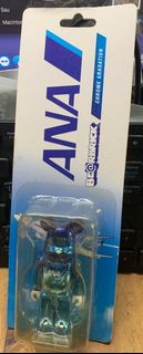 Medicom x ANA 100% bearbrick be@rbrick 電鍍版