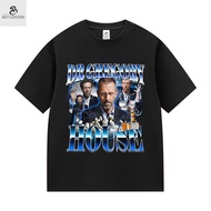 Summer short-sleeved T-shirt for men with the image of doctor Gregory House, Md, from the "House" dr