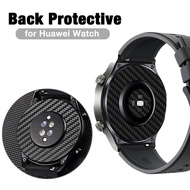 YIFILM 1/2pcs Carbon Fiber Sticker Back Protector For Huawei GT2 GT3 46MM Watch 3 PRO ECG Smartwatch Back Screen Protective Film Cover