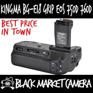 [BMC] KingMa BG-E18 Battery Grip for Canon EOS 750D 760D X8i T6s T6i Camera *Fits 2x LP-E17 Battery
