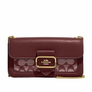 Coach 女士 Morgan 標誌性青年布斜挎包均碼碼20cm*4cm*10.5cm