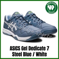 Asics GEL DEDICATE 7 Steel Blue Shoes ORIGINAL ASICS Tennis Shoes best seller
