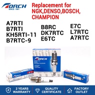Original TORCH Candles Spark Plug L7RTC DK7RTC B7RTC-9 B8RC E6TC E7C A7RTC KH5RTI-11 A7RTI B7RTI Rep
