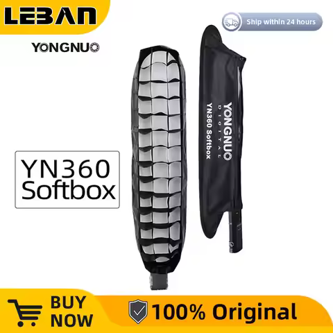Yongnuo YN360 YN360III PRO LED Fill Light Soft Box Rectangle Honeycomb Grid Softbox for YN360 YN360S