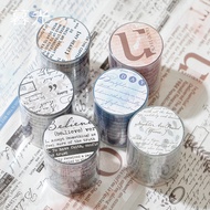 [Gongjin] PET Tape Roll Sticker Muguang MG23 Sticker Quotes Words Sentences Poetry Bujo Aesthetic