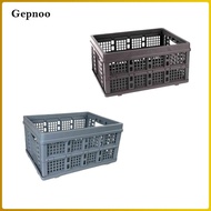 Gepnoo Camping Storage Crate Portable Folding Storage Box for Fishing Car Traveling