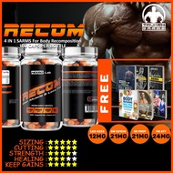 Nekro Recom 4 in 1 Sarms (100 caps) (LGD4033 | GW501516 | SR9009 | MK677) - Shredd, Lean, Built Musc