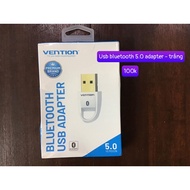 Vention 5.0 bluetooth Receiver Usb - White