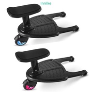 INN Baby Stroller Pedal Adapter Auxiliary Trailer Twins Scooter Kid Standing for Sea
