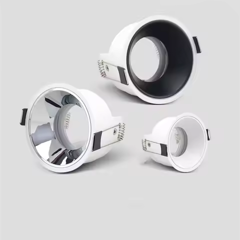 Embedded GU10 MR16 LED downlight bracket LED module spot light holder fixed recessed led downlight f