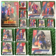 BARCELONA Football Card From TOPPS CHROME Box.