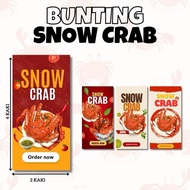 Bunting Snow Crab/King Crab