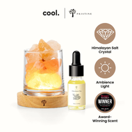 Pure Himalayan Salt Crystal Lamp | Limited Edition | Ion Orchard Scent