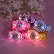 New Product Ready Stock Children's Watch Cartoon Kuromi Phone Watch Kuromi Luminous Electronic Watch