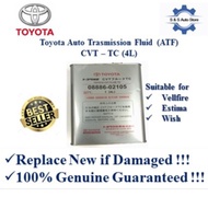 Toyota ATF CVT-TC Fluid Oil 4L 08886-02105