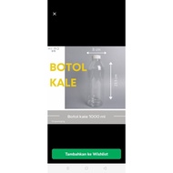 1000ml 1 liter round kale bottle