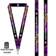 Lanyard uitm batik hitam