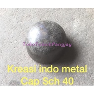 Cap / Dop Las 2 inch Sch 40 ( Besi ) / Tutup Pipa 2”