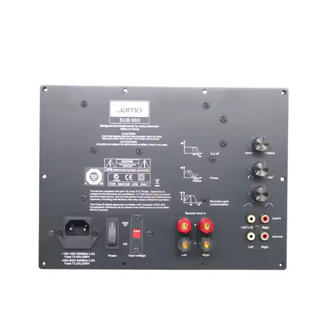 SUB 660 subwoofer board For Jamo digital switching power supply 220V overweight subwoofer amplifier 