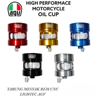 AGV CNC BRAKE MINTAK CYLINDER LIGHTEC CODE UNIVERSAL LARGE CYLINDER/MOTORCYCLE BRAKE FLUID CYLINDER/