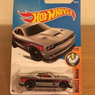 1:64風火輪Hot Wheels~道奇 '15 DODGE CHALLENGER銀灰色