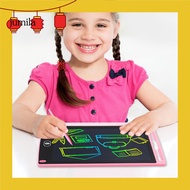 [JU] Colorful Doodle Board Writing Board Large Screen Waterproof Doodle Board for Kids Reusable Electronic Drawing Pad for Toddlers Glare-free Lcd Writing Tablet