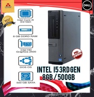 I5 3RD GEN CPU / 8GB / 500GB / INTEL I5 3RD GEN CPU / DELL.CPU I5 3RD GEN / REFURBISHED