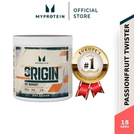 MYPROTEIN Origin Pre-Workout Dry Scoop, 18 Servings - Passionfruit Twister