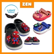 [ZEN] Baby Kids 3D Button Clog 20-35 I Kids Clog Shoes I Clog Shoes Kids I Kids Sandals | Kasut Clog