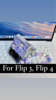 Cat/Rabbit Samsung Flip 3 Flip 4 Phone Case $95包埋順豐郵費⚠️🤩