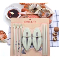 Crab Shell Clamp Tool SET/8 IN 1 CRAB Clamp Pliers/CRAB CRACKER/Kitchen Tools