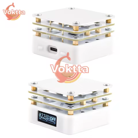 MHP30 Mini Hot Plate PCB SMD Soldering Pro Heating Tool Portable Volume OLED Display True Color Lamp