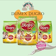 CARTON DEAL Dumex Dugro x12 Pack 850G Stage 3/4/5 - Green Packet (Original, Honey, Mix)