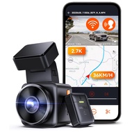 [เป็นทางการ]Vantrue E1 2.7K WiFi มินิ กล้องติดรถยนต์ด้านหน้าพร้อมระบบสั่งการด้วยเสียง GPS และความเร็