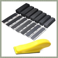 71Pcs Mini Sander Kit Mini Detail Hand Sanding Tool Wet Dry Sandpaper for DIY Craft Wood Metal Polis