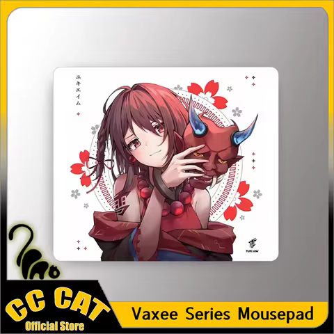 Vaxee Series Mousepad Smooth Delicate Surface Gaming Mousepad Anime Girl E-sports Custom Mouse Pad V
