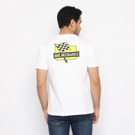 QUE unisex t-shirt QUE MECHANICS - WHITE