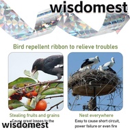 WISDOMEST Bird Repellent Tape Practical Farmland Supplies Orchard Garden Repeller Scare Ribbon