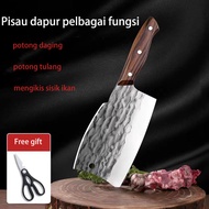 【Multi-purpose kitchen knife】pisau potong daging/ pisau dapur /stainless steel/pisau dapur pelbagai 