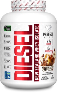PERFECT SPORTS Diesel Whey Protein Isolate 5lbs - Milk Chocolate