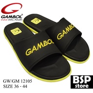 gambol รุ่น GW/GM 12105 สีเหลือง ผลิตจาก GBOLD Technology™ คุณภาพมาตรฐานของแกมโบล นุ่ม เบา สบายเท้า 