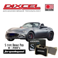 (MAZDA MX5 ND5) DIXCEL BRAKE PAD S TYPE 700°C FRONT S 351301