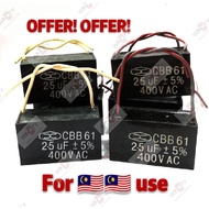 WSS Fan motor capacitor Fan Capasitor CBB61 250v-450VAC (1UF/1.2UF/1.25UF/1.5UF/1.8UF/2UF/2.5UF/3UF)