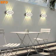 RY YFD Simple Indoor Wall Lamp Villa Courtyard Outdoor Wall Lamp Balcony Foyer Garden Post Lamp Crea